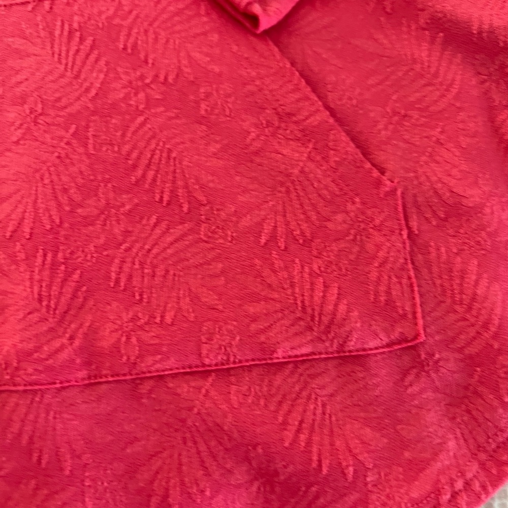 Ruby Rd Coral Textured Tunic Top - Picture 3 of 5